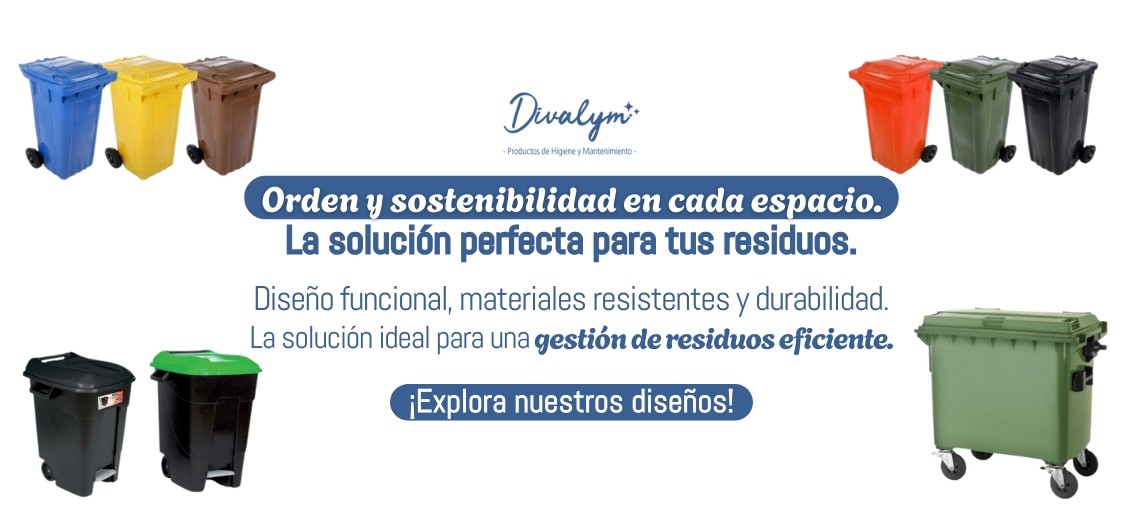 Contenedor de recogida selectiva para colectivos
